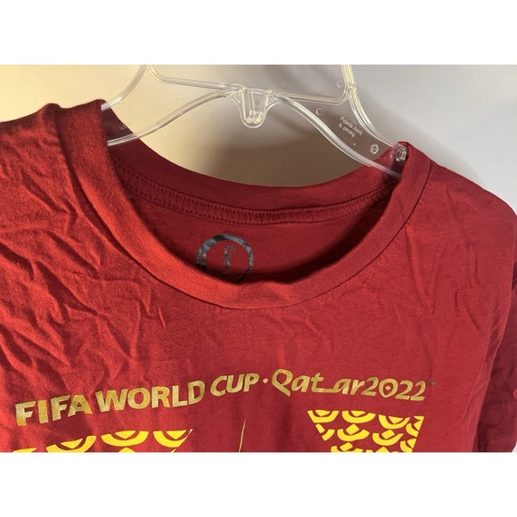 Mens M 2022 Fifa World Cup Opening Qatar T Shirt Soccer Officially Licensed - Picture 3 of 8